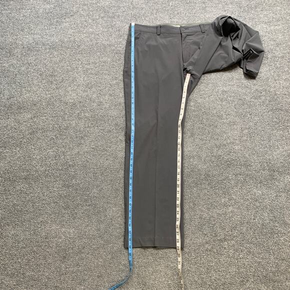 Nike Golf Pants Mens 36 Grey Tour Performance Dri Fit Straight Leg Stretch - Picture 5 of 12